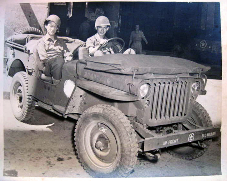 Gregor Duncan Bill Mauldin Willie Joe Willy Jeep Up Front